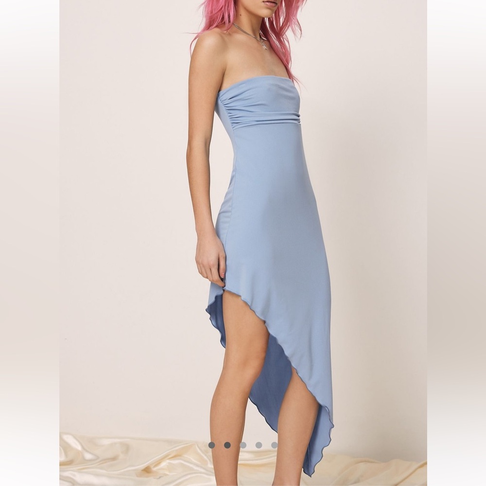 UO Y2K Asymmetrical Midi Dress